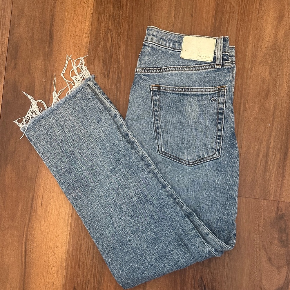 Rag & Bone Wren High Rise slim straight